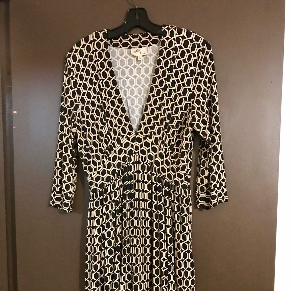 Milly geometric print dress